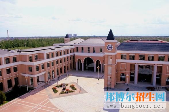 首都師范大學科德學院高教自考校園一角732