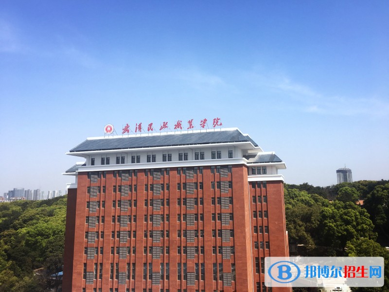 武漢民政職業(yè)學院2019年單招錄取分數(shù)線