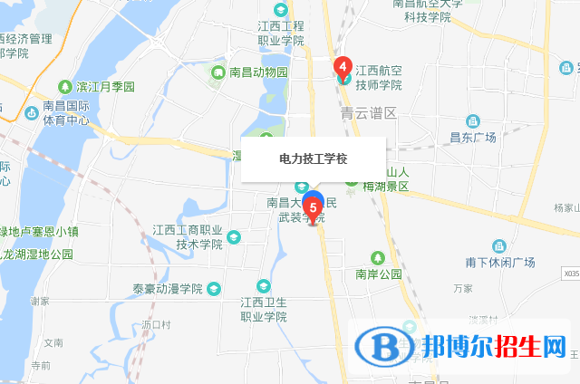 江西電力高級技工學校地址在哪里