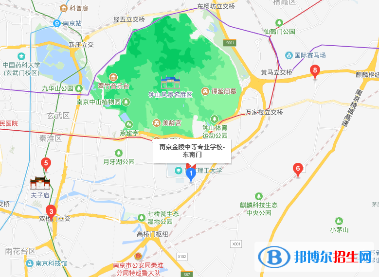 南京金陵高等職業(yè)技術(shù)學(xué)校地址在哪里