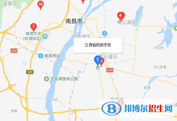 江西民政學(xué)校地址在哪里