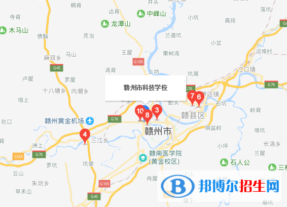 贛州科技學(xué)校地址在哪里