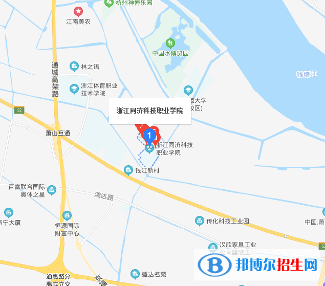 浙江同濟科技職業(yè)學院地址在哪里