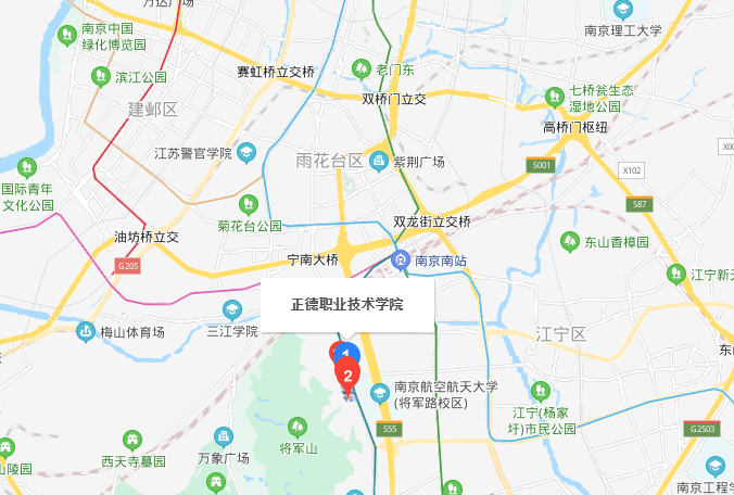 正德職業(yè)技術學院地址在哪里