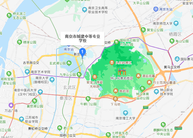 南京城建中等專業(yè)學校地址在哪里