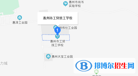 惠州工貿(mào)技工學(xué)校地址在哪里