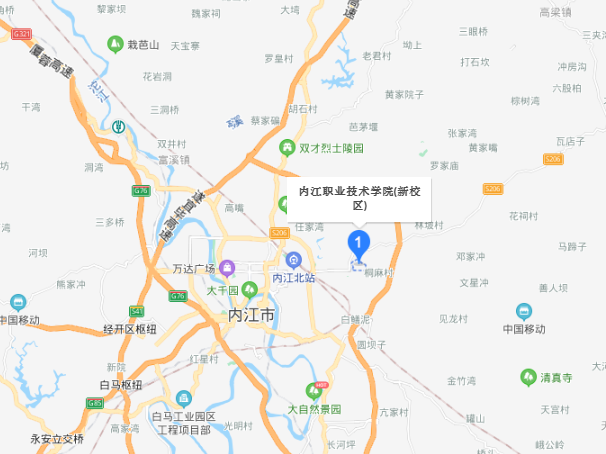 內(nèi)江職業(yè)技術(shù)學(xué)院地址在哪里