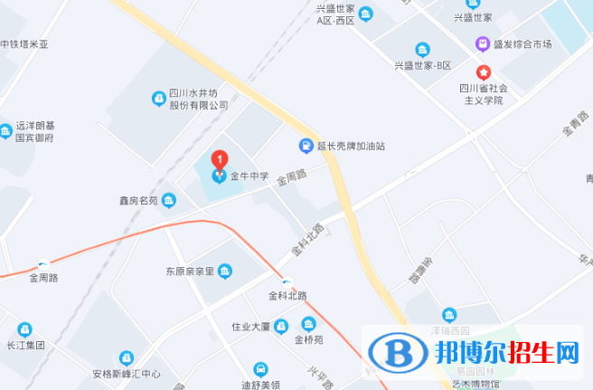 成都市金牛中學(xué)地址在哪里