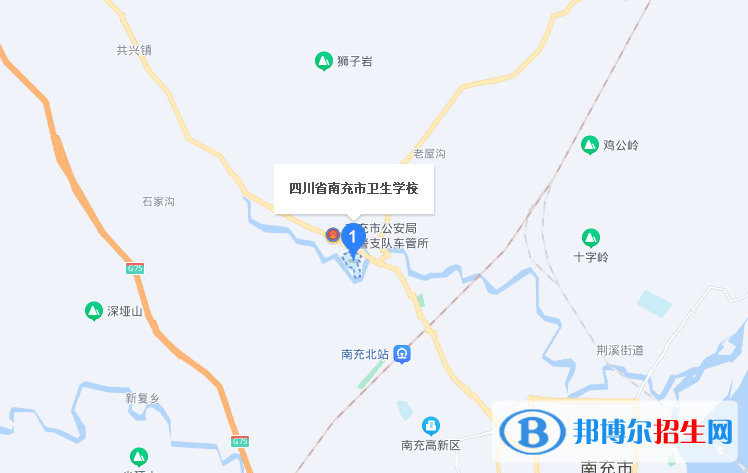 四川省南充衛(wèi)生學(xué)校2022年地址在哪里