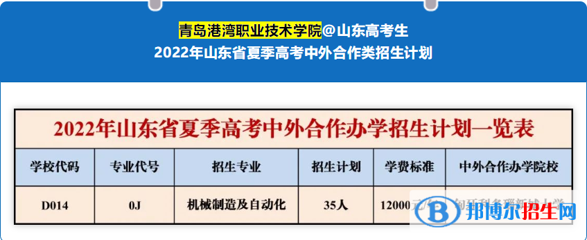 青島港灣職業(yè)技術(shù)學(xué)院有哪些中外合作辦學(xué)專業(yè)？（附名單）