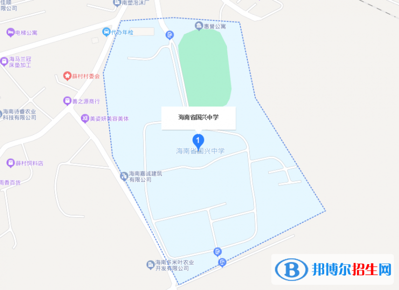 海南省國興中學(xué)2023年地址在哪里