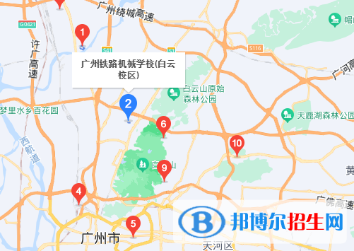 2023年廣州機械學(xué)校地址在哪里