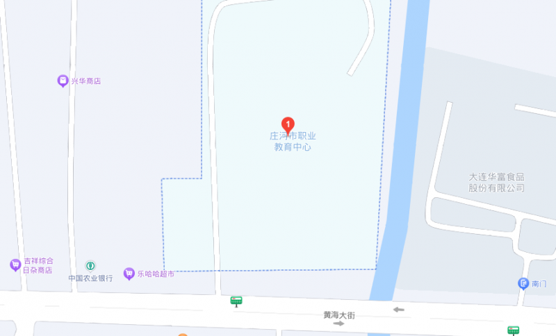 莊河市職業(yè)教育中心地址，乘車路線