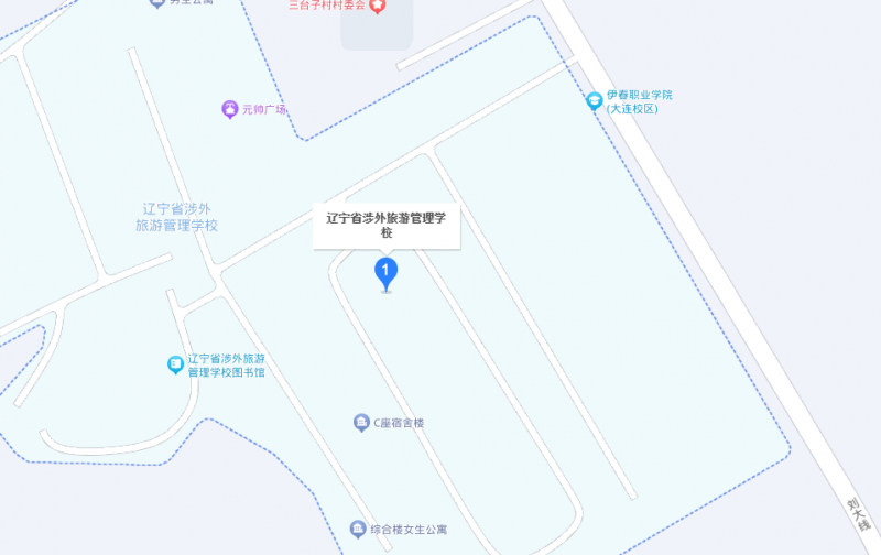 遼寧省涉外旅游管理學(xué)校地址，乘車路線