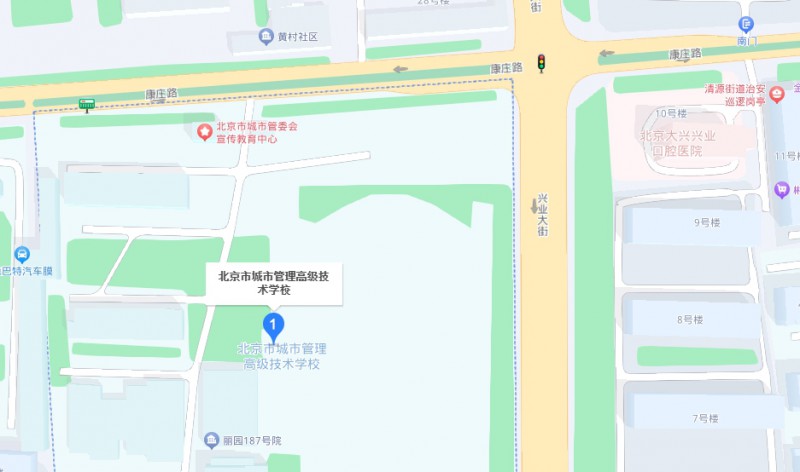 北京市城市管理高級(jí)技術(shù)學(xué)校地址，乘車路線