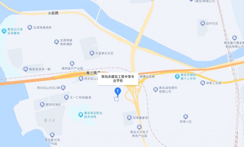 青島市建筑工程職業(yè)中等專業(yè)學(xué)校地址，乘車路線