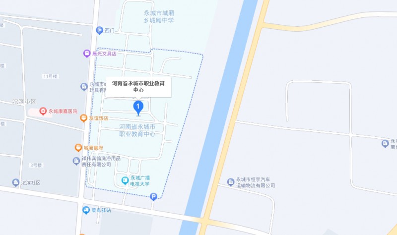 永城市職業(yè)教育中心地址，乘車路線