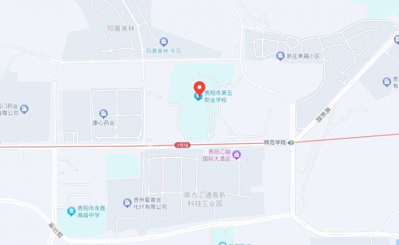 貴陽市烏當(dāng)區(qū)中等職業(yè)學(xué)校地址，乘車路線