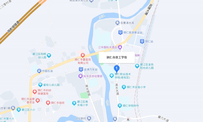 銅仁市技工學(xué)校地址，乘車路線