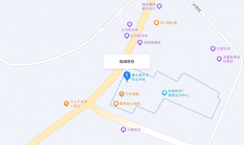 險峰機床廠技校地址，乘車路線