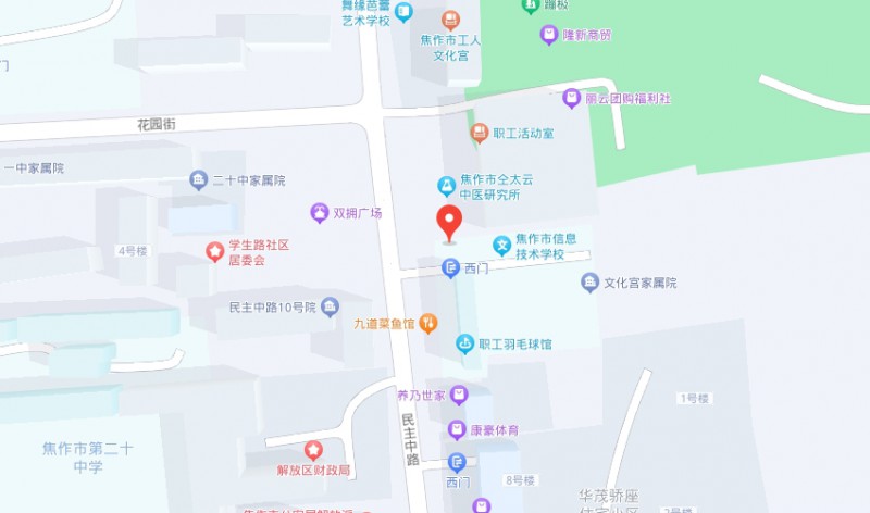 焦作市總工會職工中等專業(yè)學(xué)校地址，乘車路線