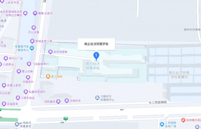 商丘經(jīng)濟貿(mào)易學(xué)校地址，乘車路線