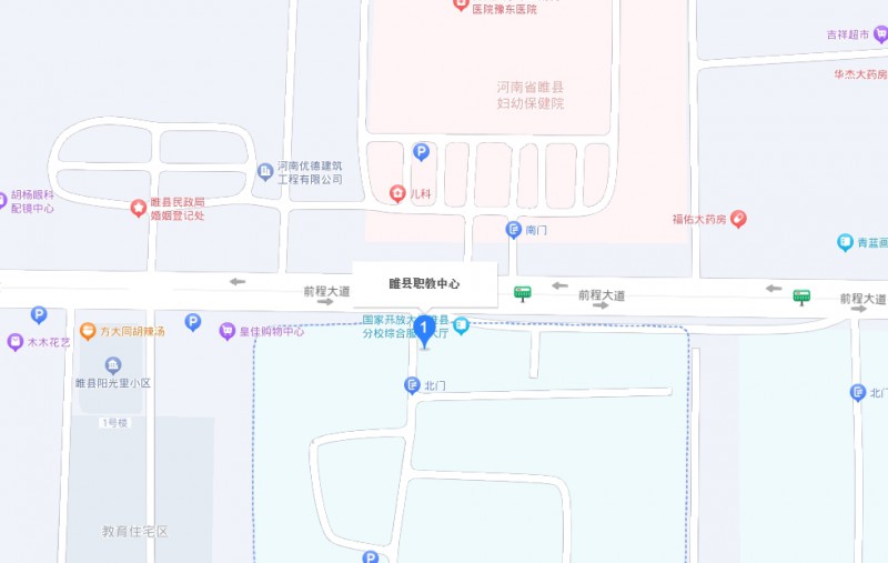 睢縣職業(yè)技術(shù)教育培訓(xùn)中心地址，乘車路線