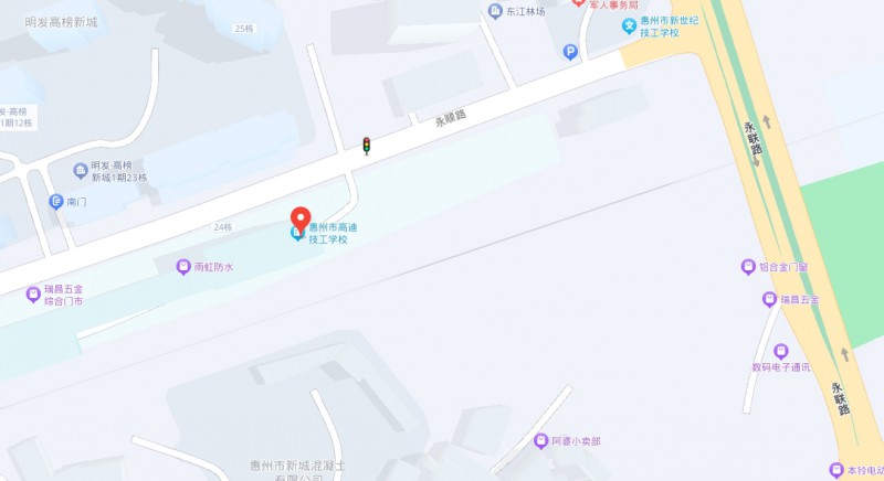 惠州市高迪技工學(xué)校地址，乘車路線