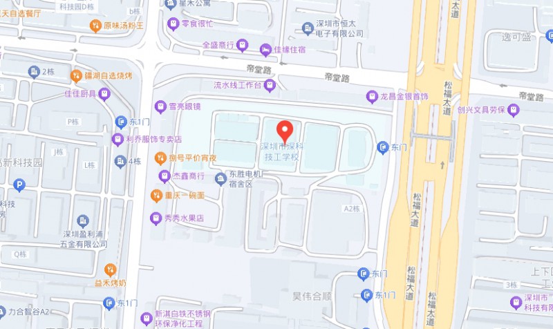 深圳市深科技工學(xué)校地址，乘車路線