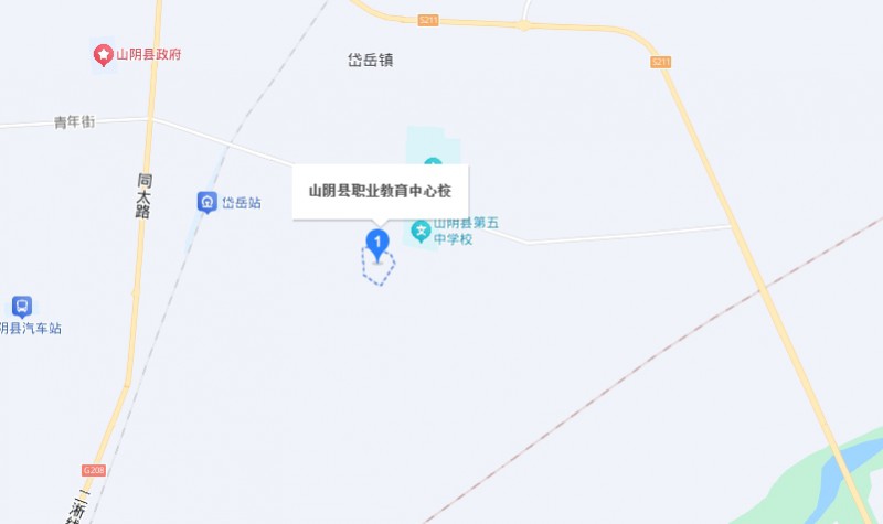 山陰縣職業(yè)教育中心校地址，乘車(chē)路線(xiàn)