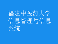 信息管理與信息系統(tǒng)