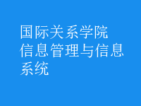 信息管理與信息系統(tǒng)