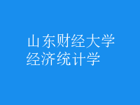 經(jīng)濟統(tǒng)計學