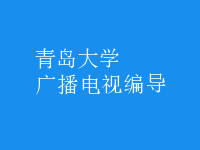 廣播電視編導(dǎo)