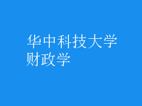 財(cái)政學(xué)