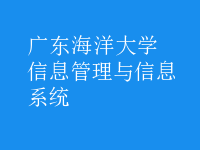 信息管理與信息系統(tǒng)