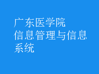 信息管理與信息系統(tǒng)