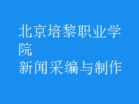 新聞采編與制作