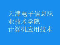 計算機應用技術