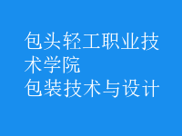 包裝技術(shù)與設(shè)計