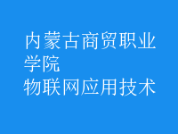 物聯(lián)網(wǎng)應用技術(shù)