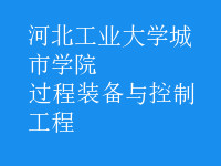 過程裝備與控制工程