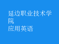 應(yīng)用英語