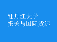 報(bào)關(guān)與國(guó)際貨運(yùn)