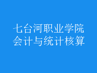 會(huì)計(jì)與統(tǒng)計(jì)核算