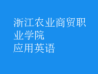 應(yīng)用英語(yǔ)