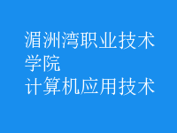 計算機應(yīng)用技術(shù)