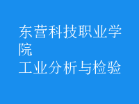 工業(yè)分析與檢驗