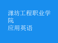 應(yīng)用英語