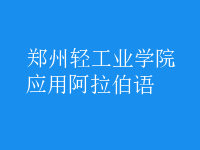 應(yīng)用阿拉伯語